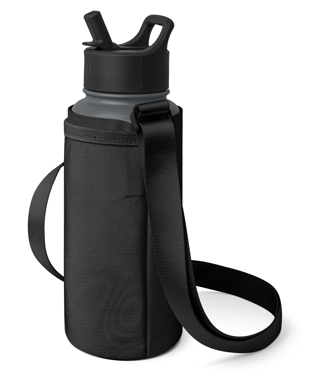 Adventure Water Bottle Sling - Adult - Midnight Black