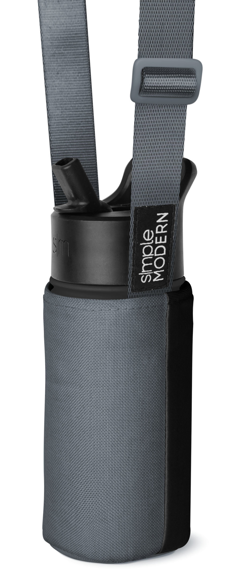 Adventure Water Bottle Sling - Kids - Slate