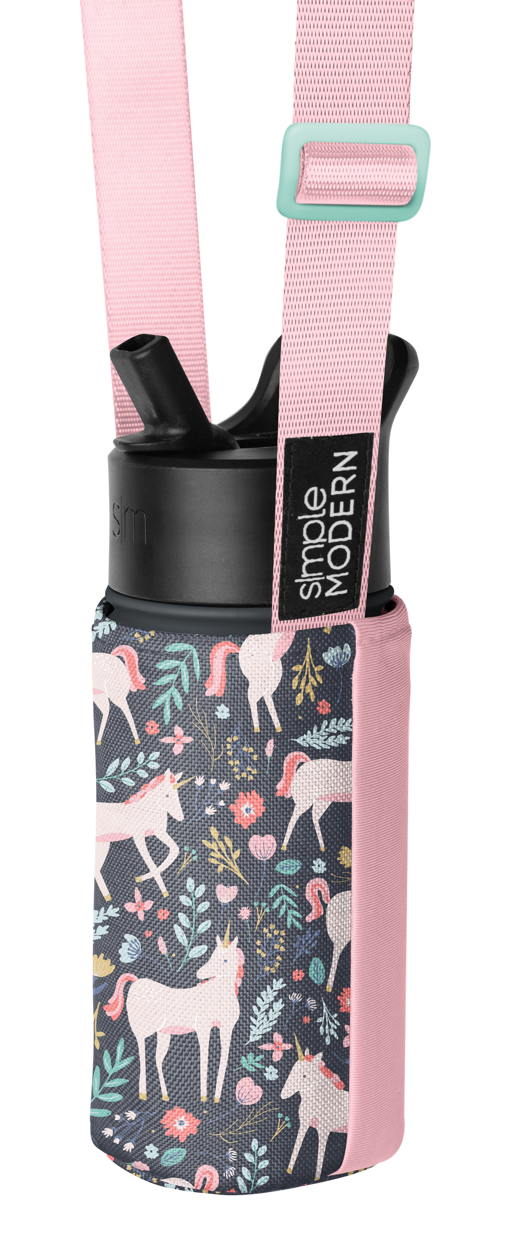 Adventure Water Bottle Sling - Kids - Unicorn Fields