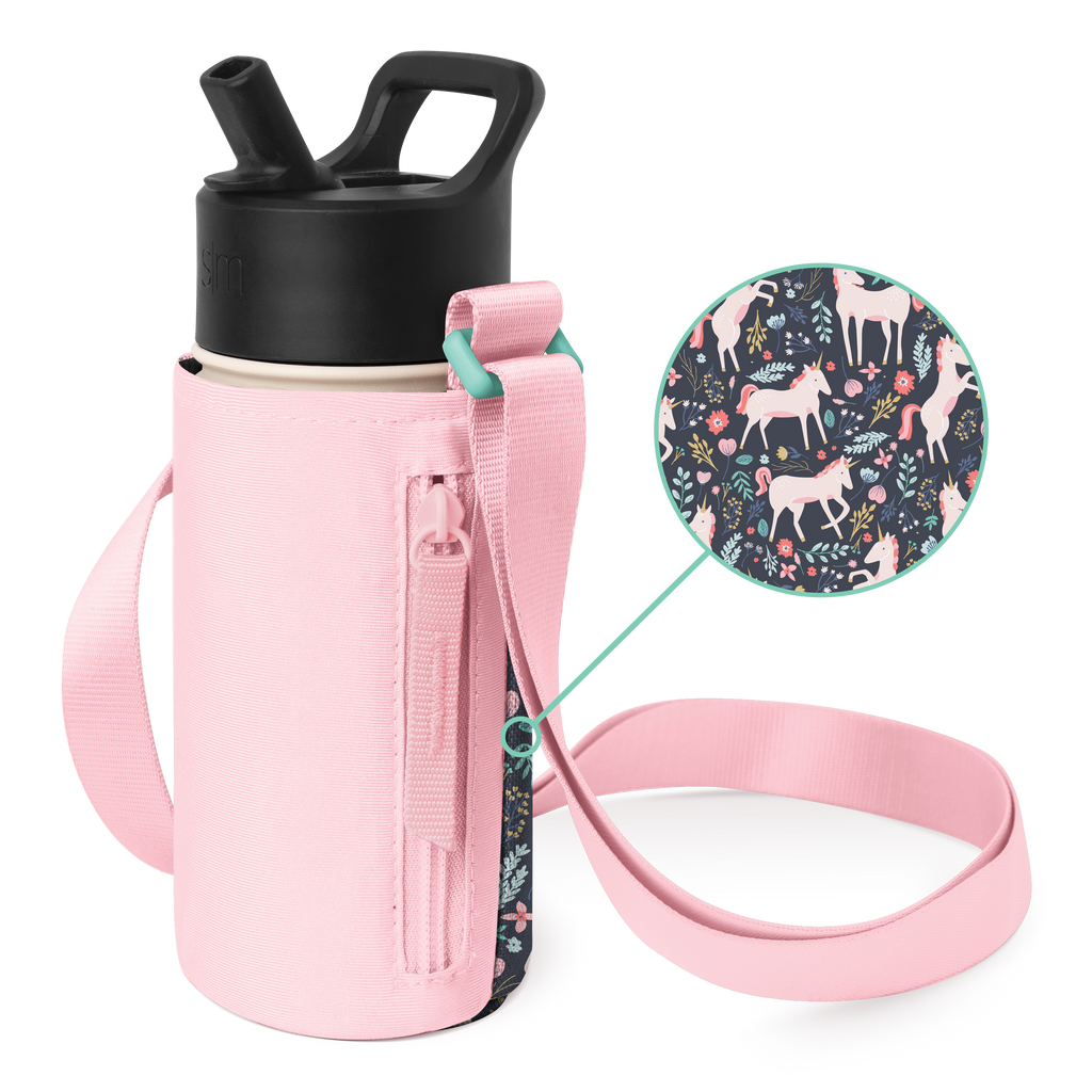 Adventure Water Bottle Sling - Kids - Unicorn Fields