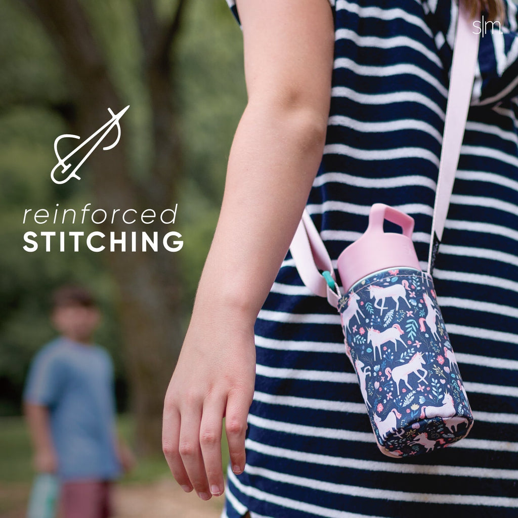 Adventure Water Bottle Sling - Kids - Slate