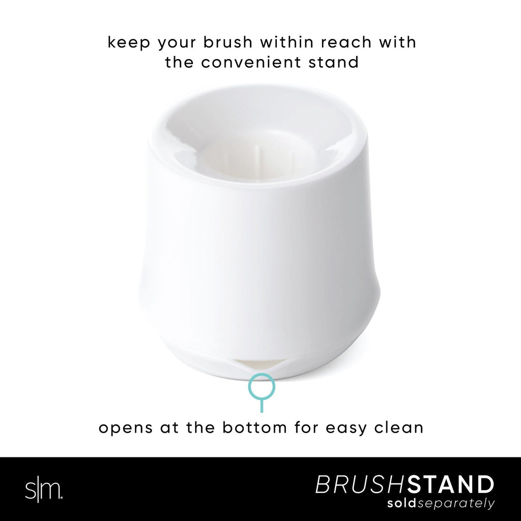 Bottle Brush Stand - Winter White