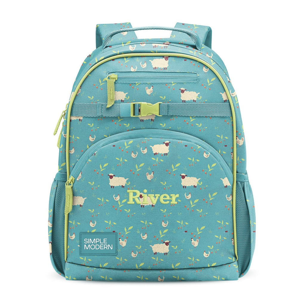 Fletcher Kids' Backpack - Large - Sheeps \u0026 Strawberries