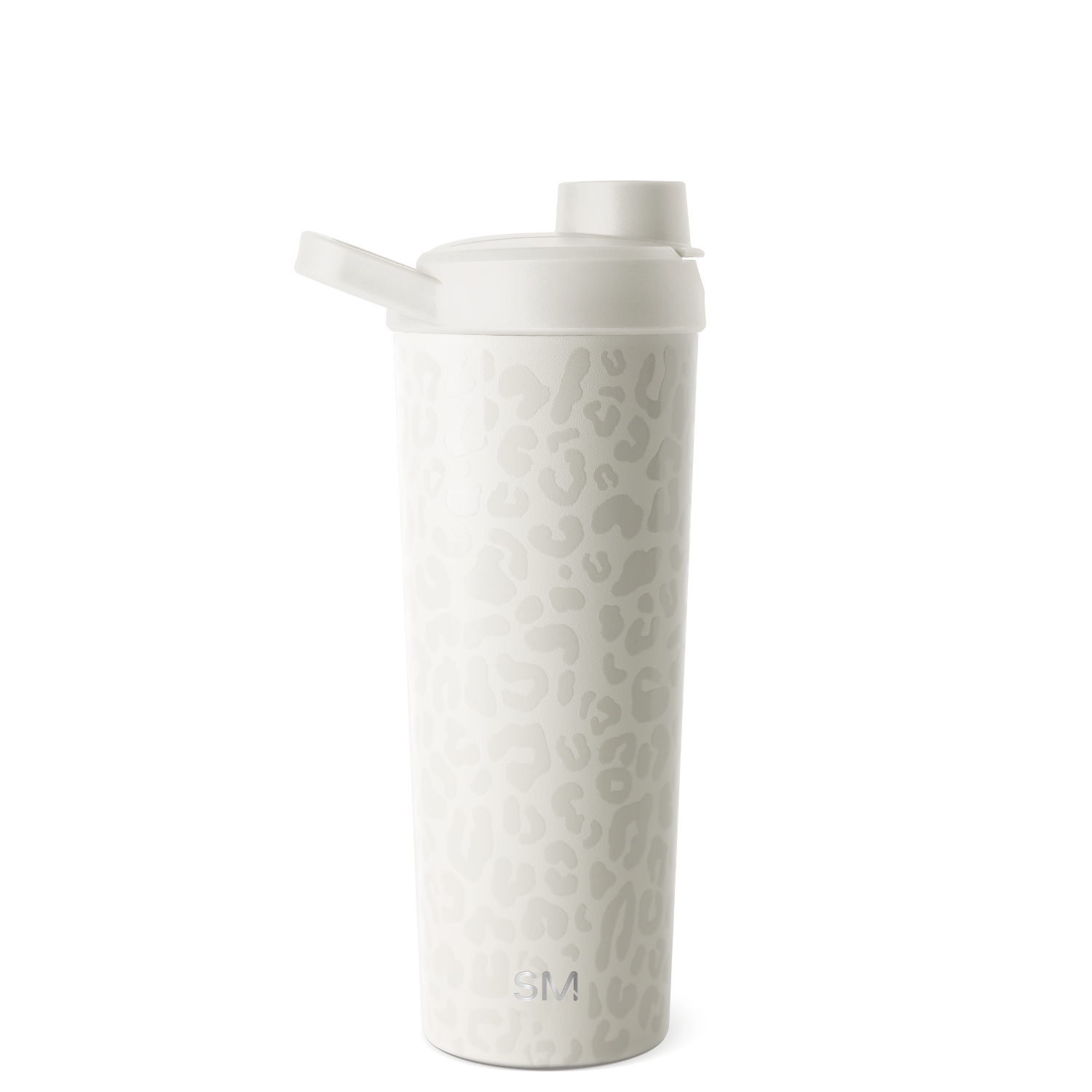 Rally Protein Shaker - Cream Leopard