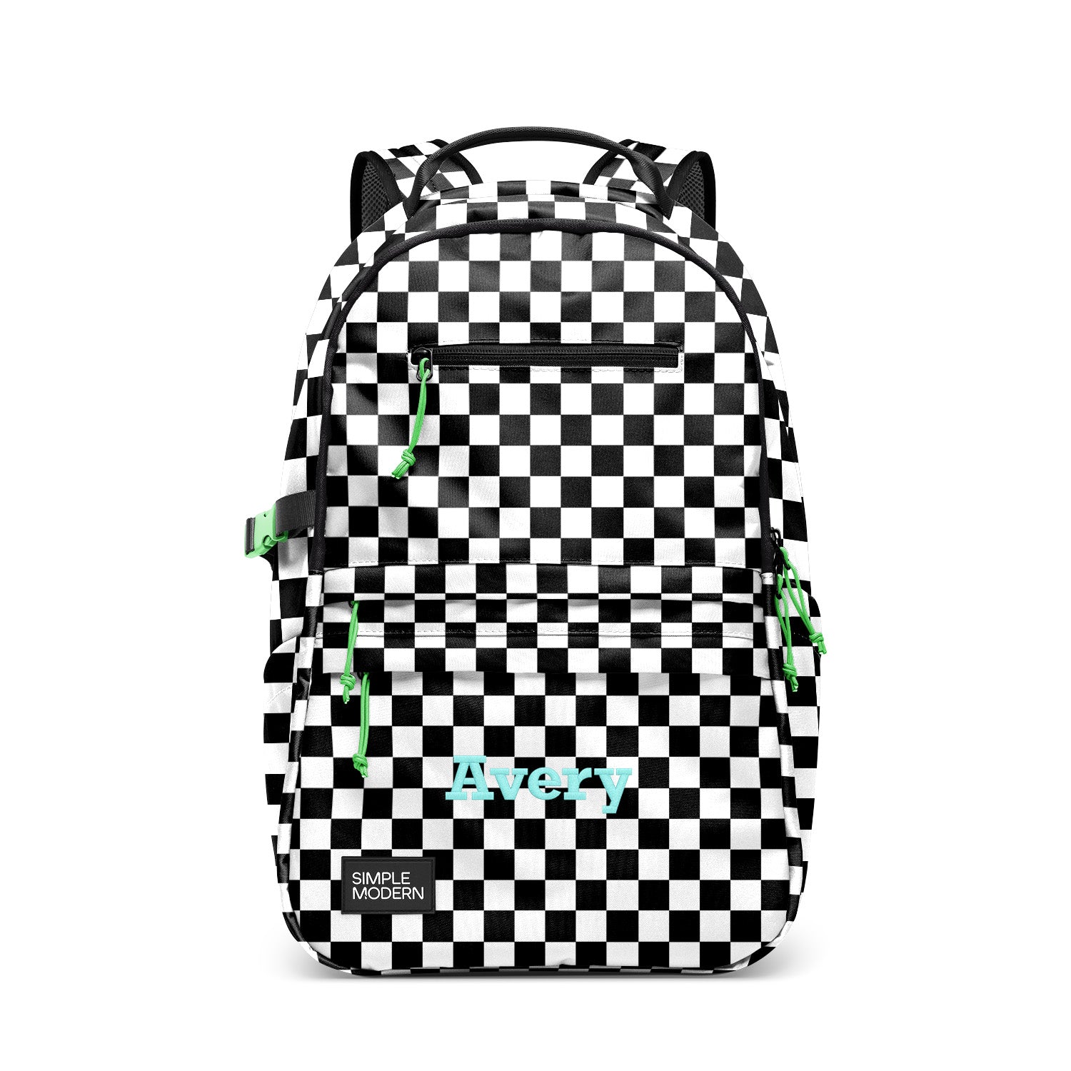 Ellis Backpack 20L - Black and White Checkmate