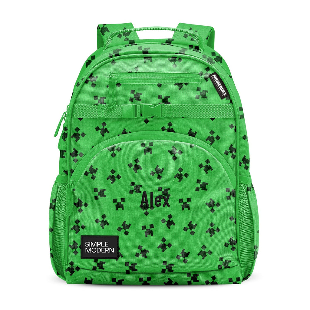 Fletcher Kids' Backpack - Large - Minecraft Creeper