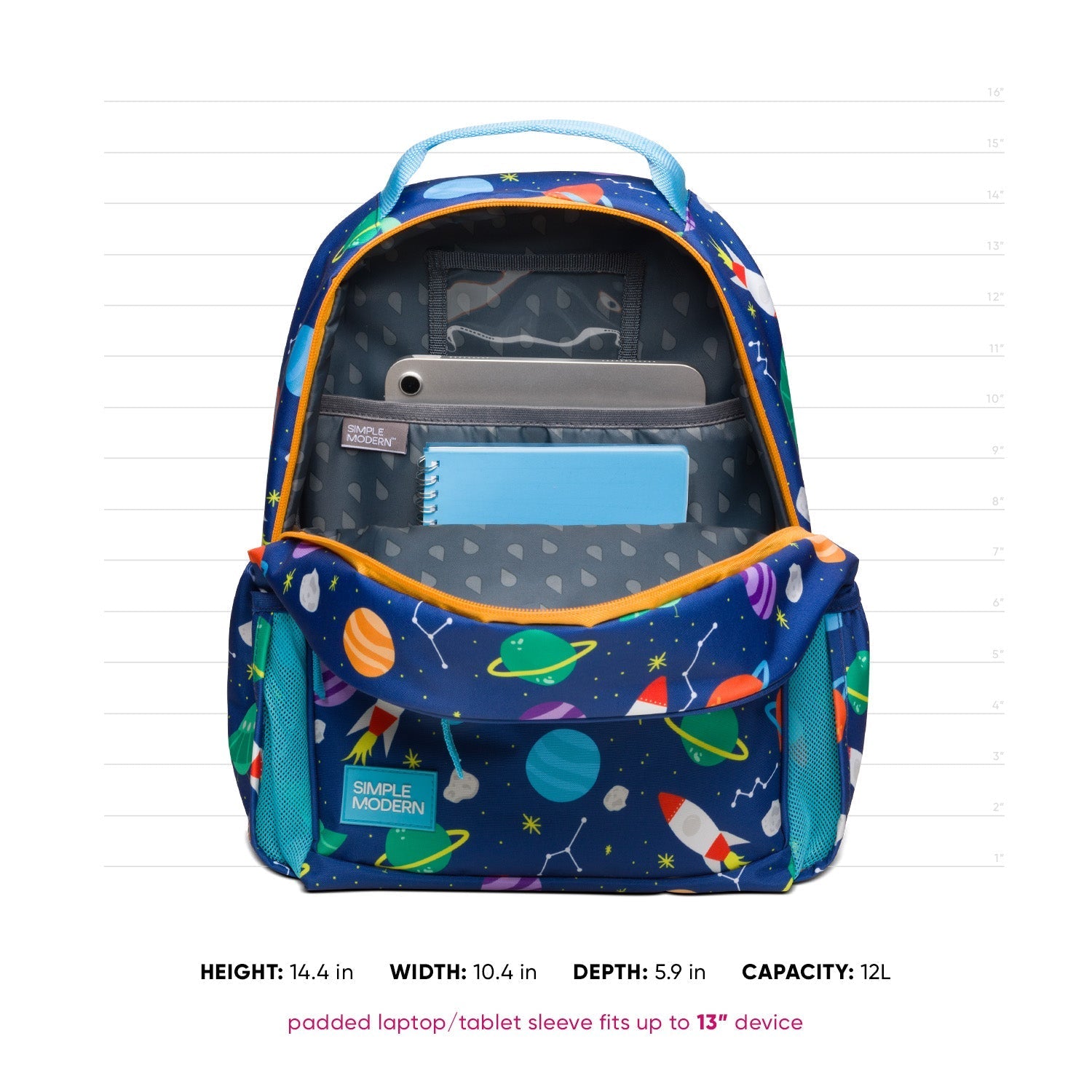 Fletcher Kids' Backpack - Medium - Moana Oceana
