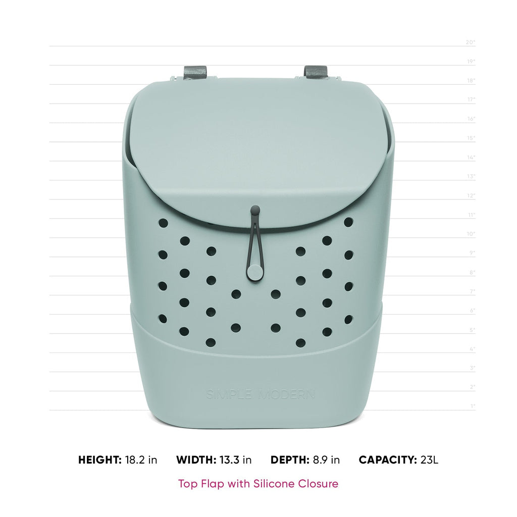 Large Getaway Backpack - Sea Glass Sage