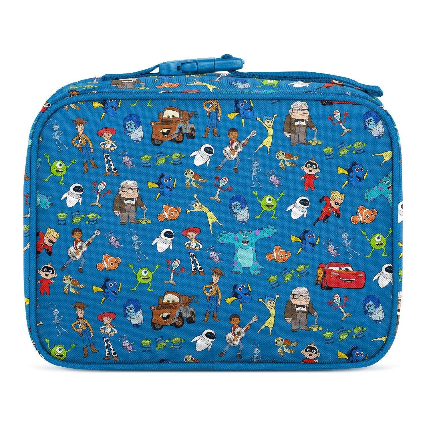 Hadley Lunch Bag - Pixar Mashup on Blue