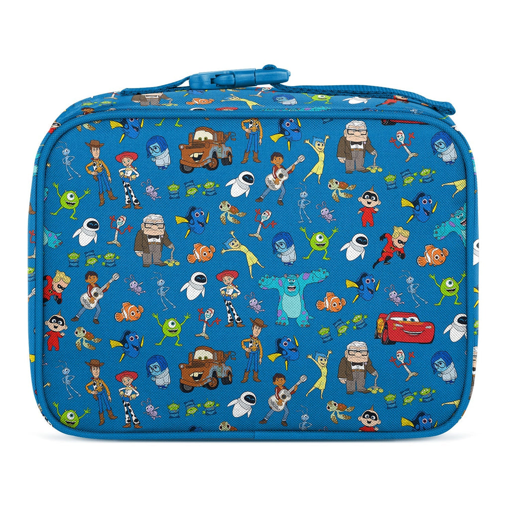 Hadley Lunch Bag - Pixar Mashup on Blue