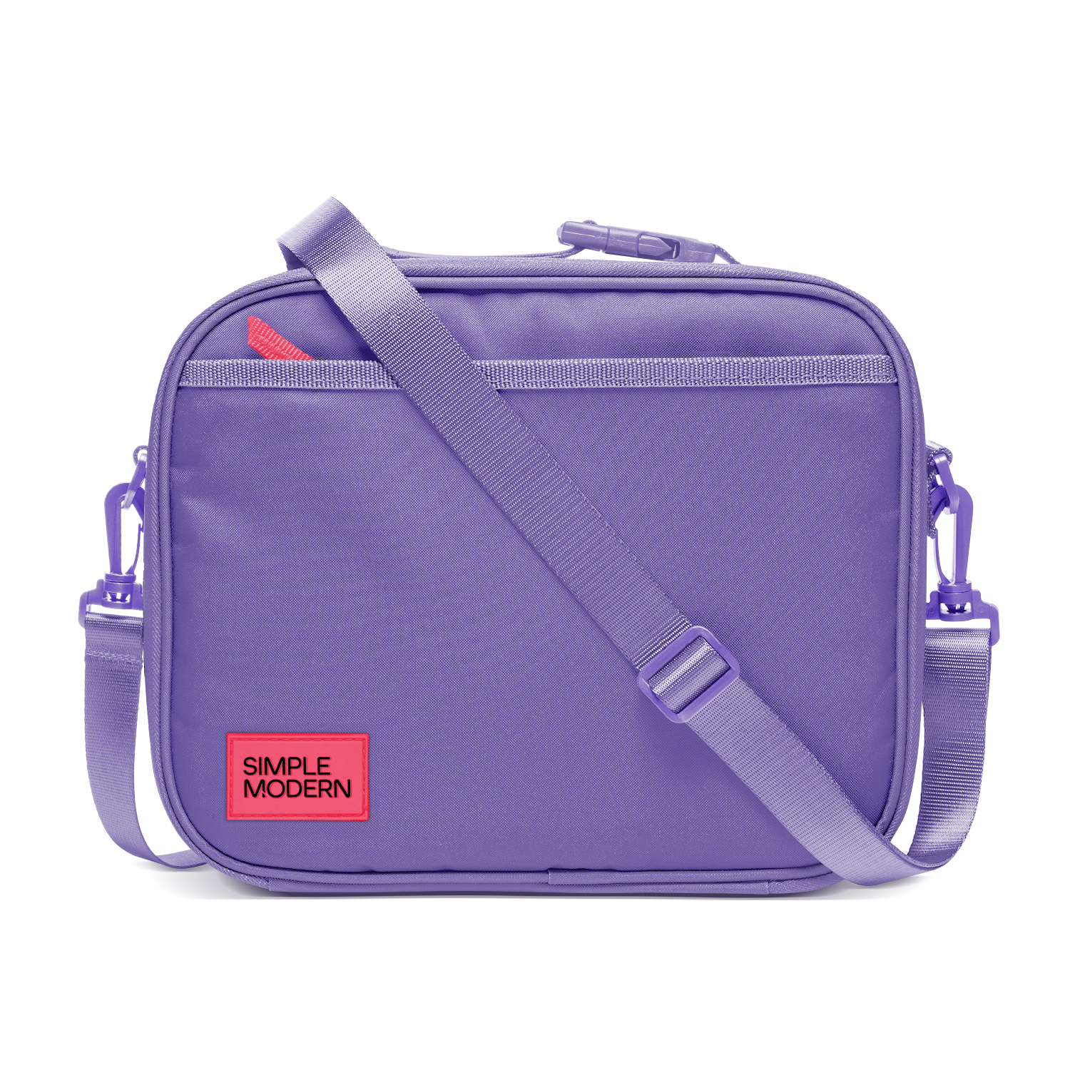 Hadley Lunch Bag with Shoulder Strap - Purple Rain