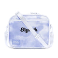 Hadley Lunch Bag with Shoulder Strap - Purple Tie Dye