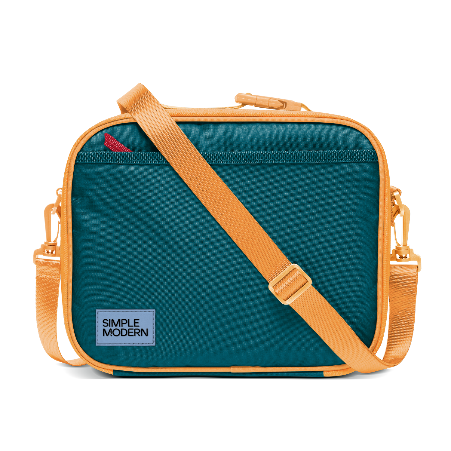 Hadley Lunch Bag with Shoulder Strap - Sunset Riptide