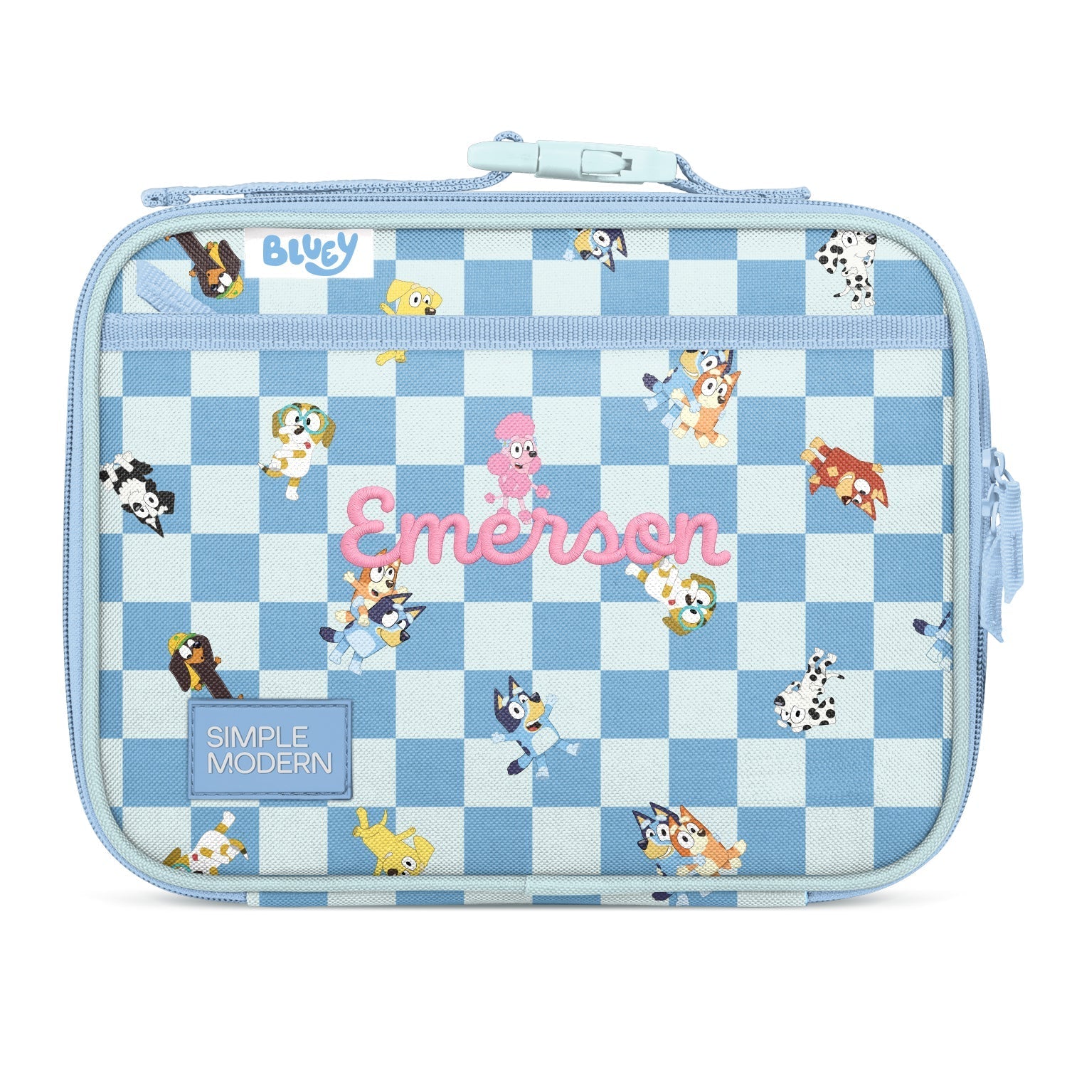 Hadley Lunch Bag - Bluey Checkmate