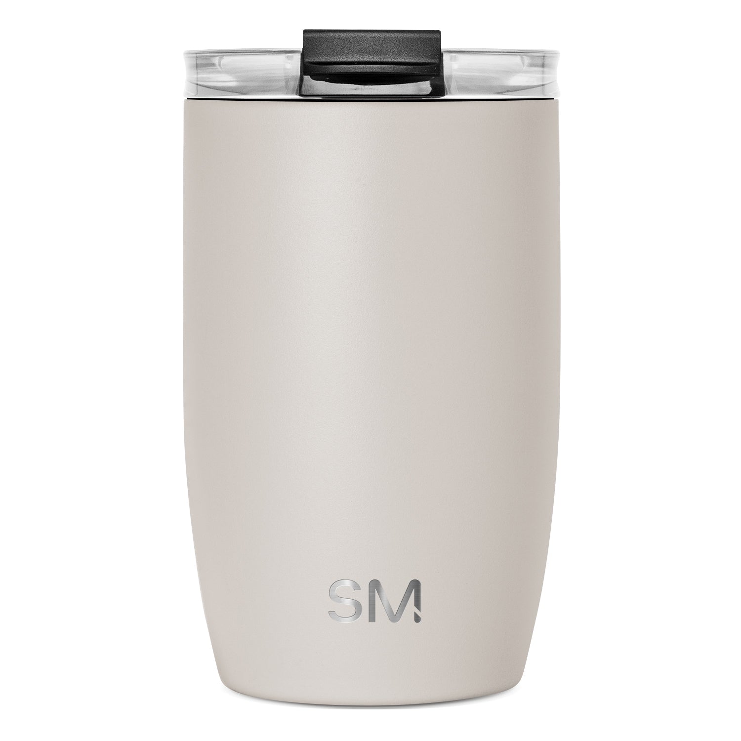 Voyager Tumbler with Clear Flip Lid \u0026 Straw - Almond Birch