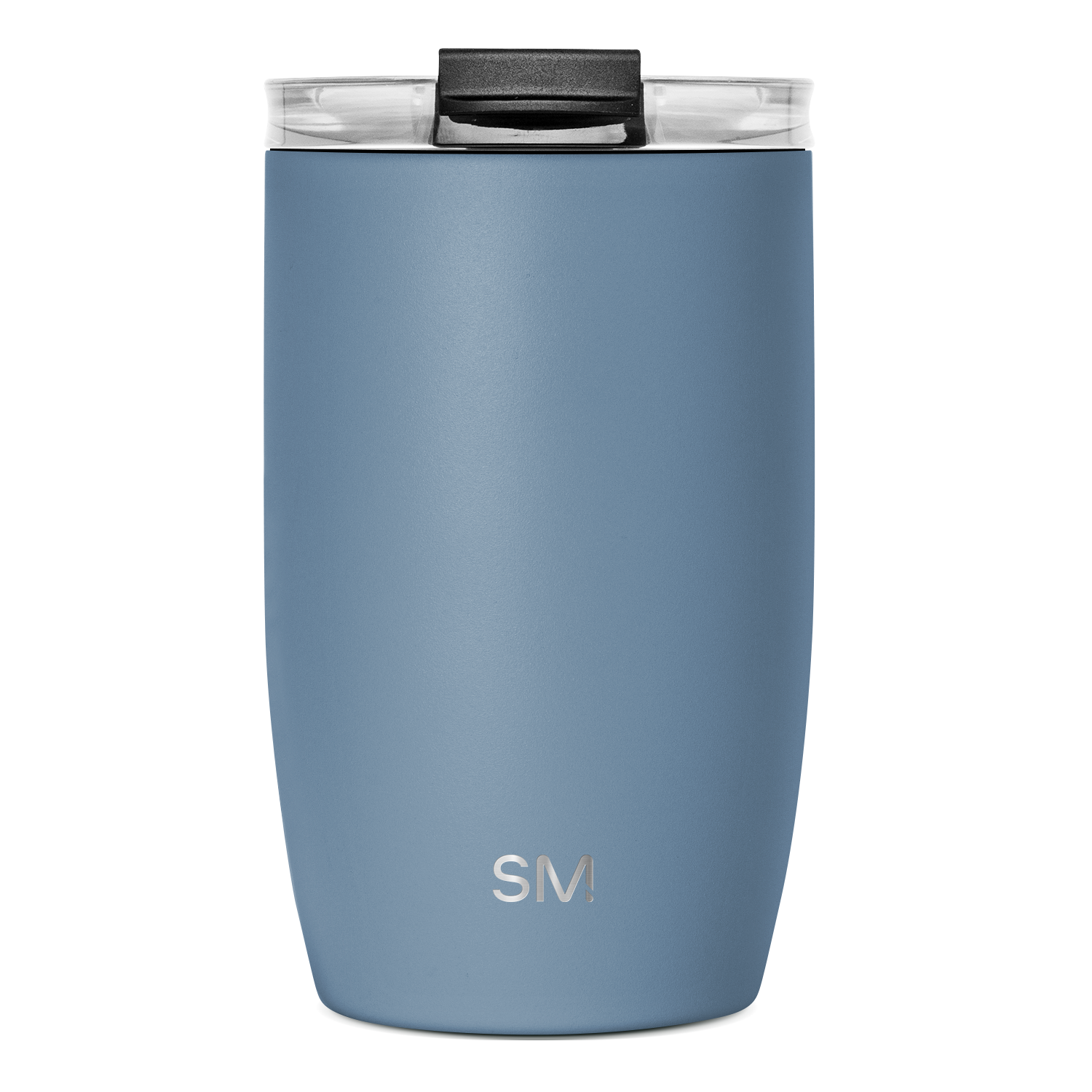 Voyager Tumbler with Clear Flip Lid \u0026 Straw - Blue Dune