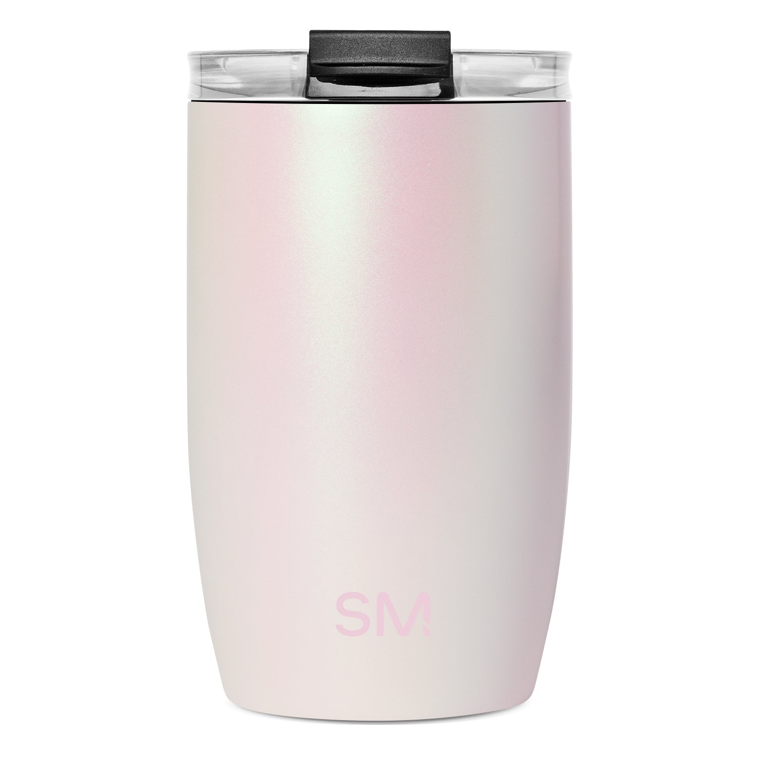 Voyager Tumbler with Clear Flip Lid \u0026 Straw - Coconut Pearl