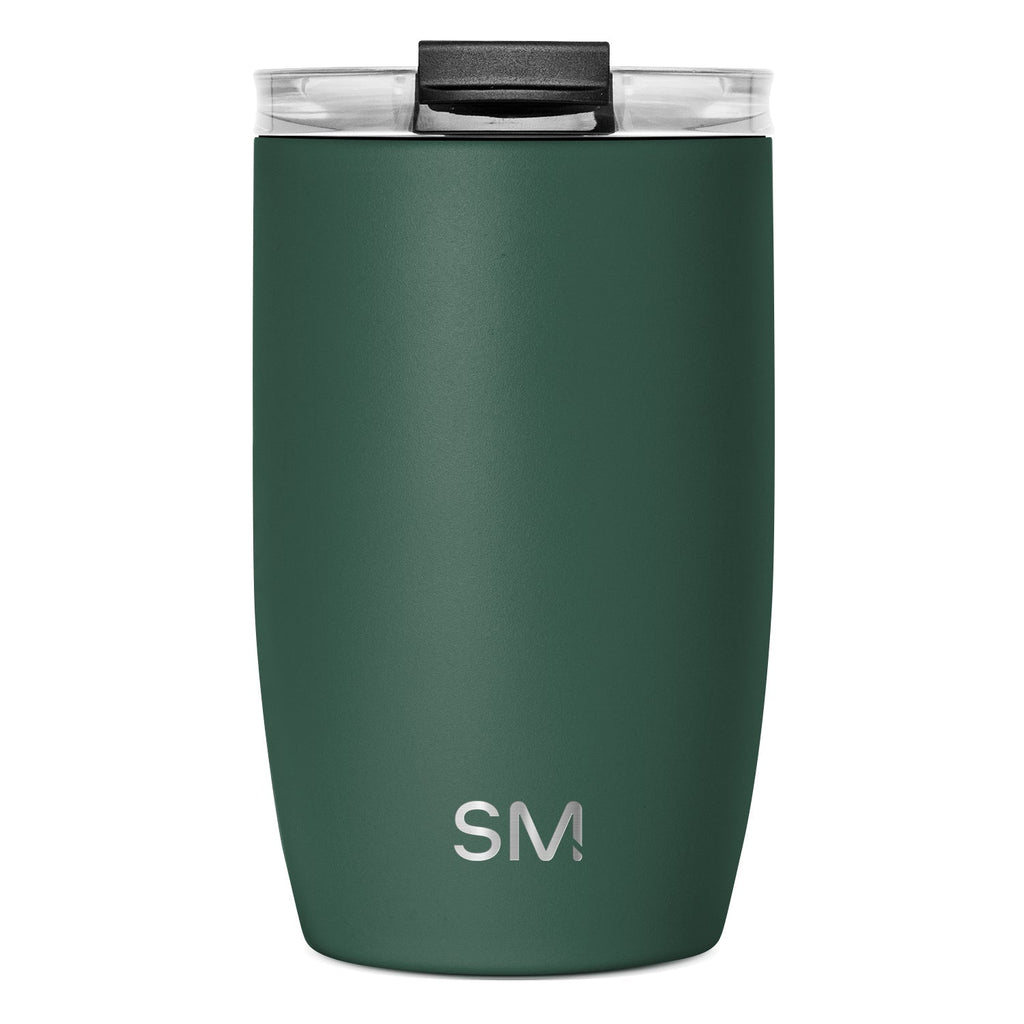 Voyager Tumbler with Clear Flip Lid \u0026 Straw - Forest