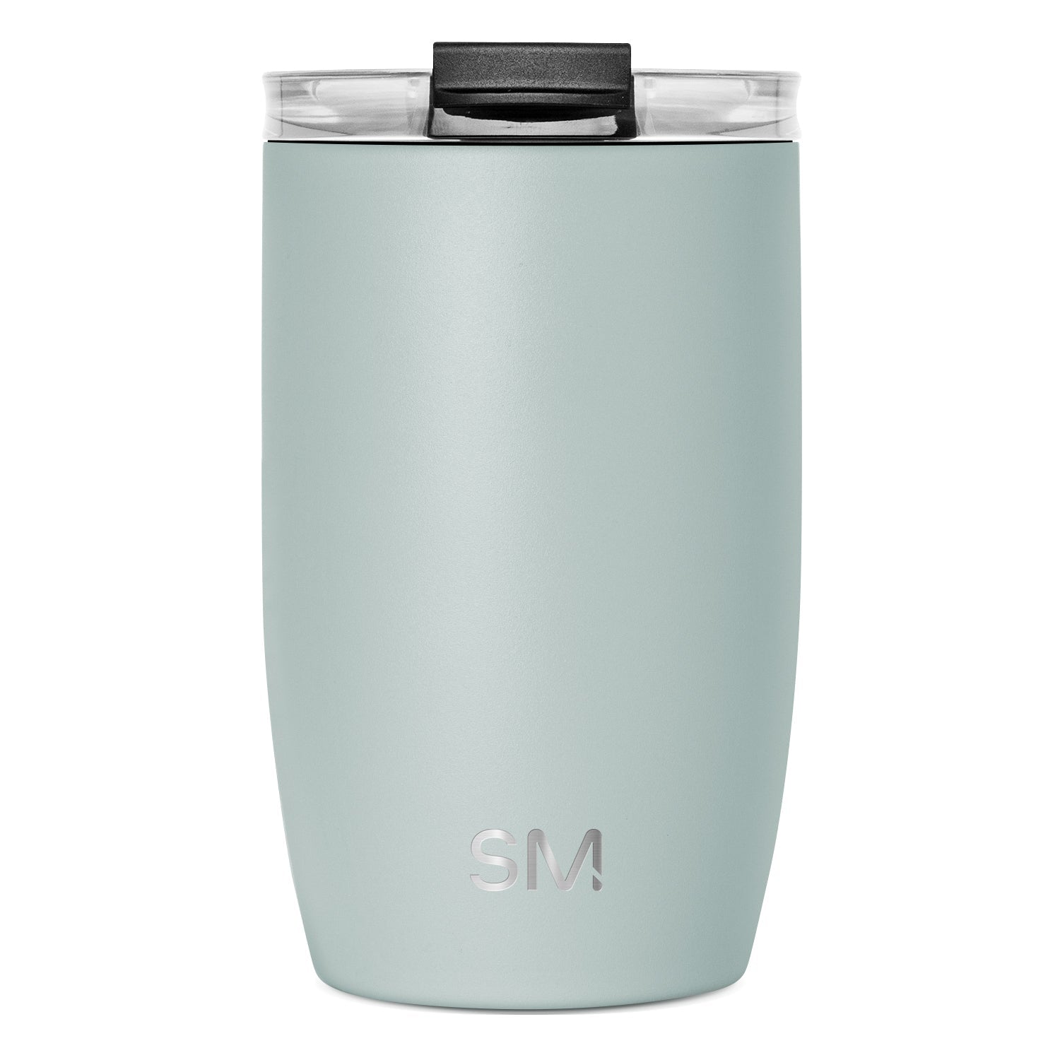 Voyager Tumbler with Clear Flip Lid \u0026 Straw - Sea Glass Sage