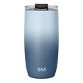 Voyager Tumbler with Clear Flip Lid \u0026 Straw - Stormy Skies