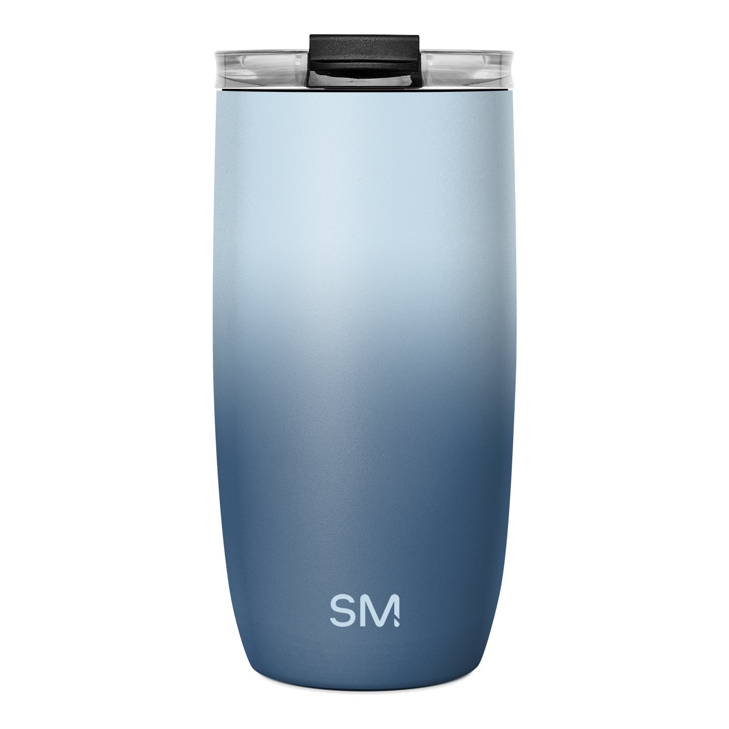 Voyager Tumbler with Clear Flip Lid \u0026 Straw - Stormy Skies
