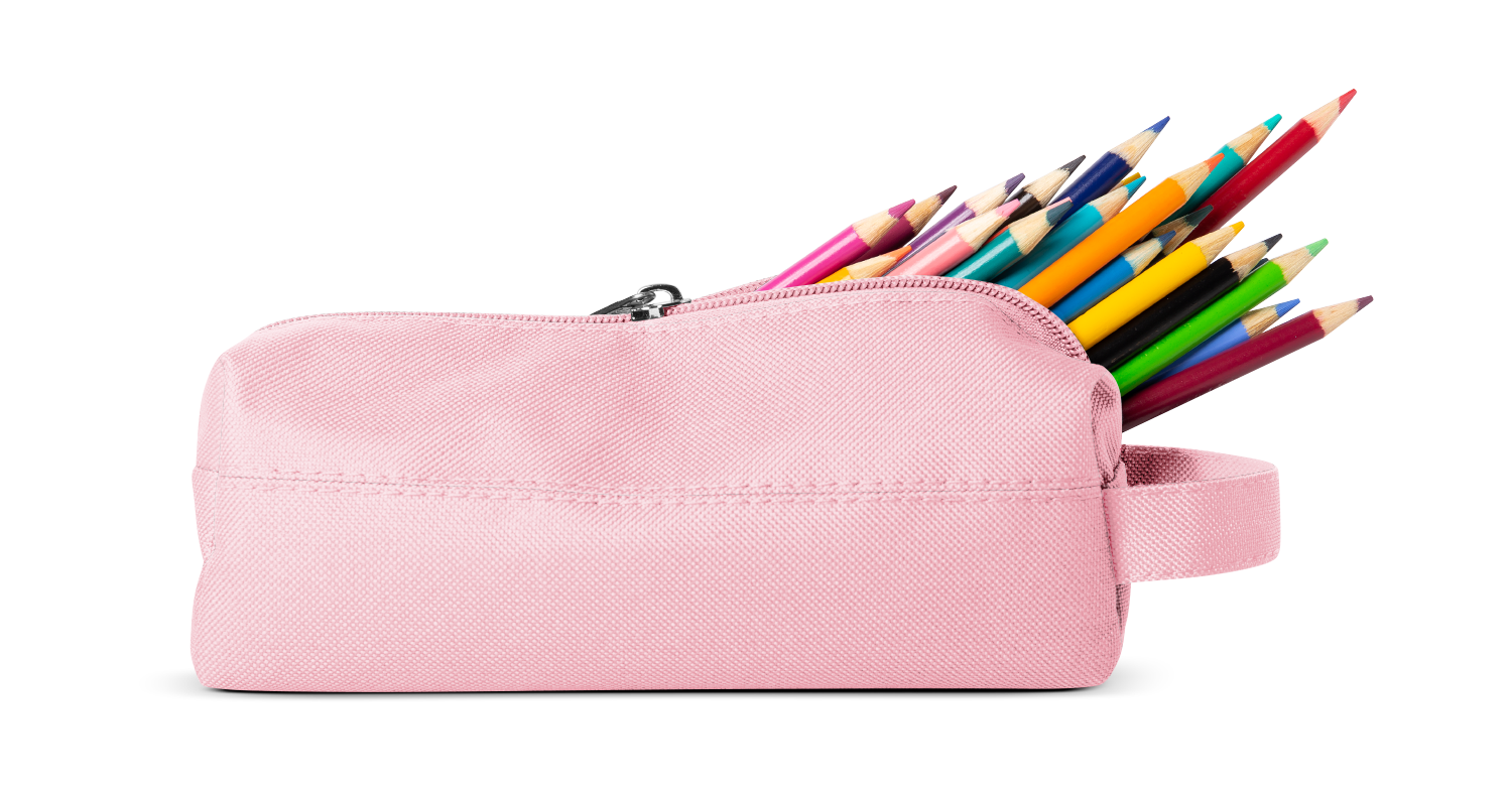 Hudson Pencil Bag - Blush
