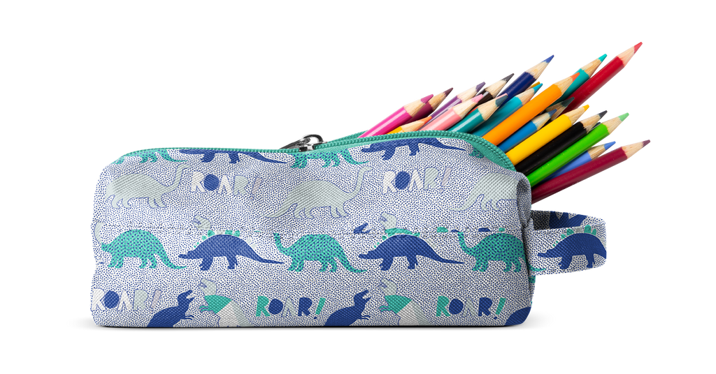 Hudson Pencil Bag - Dinosaur Roar