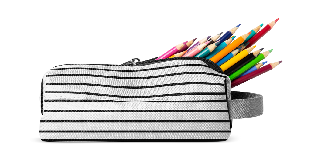 Hudson Pencil Bag - Glacier Stripe
