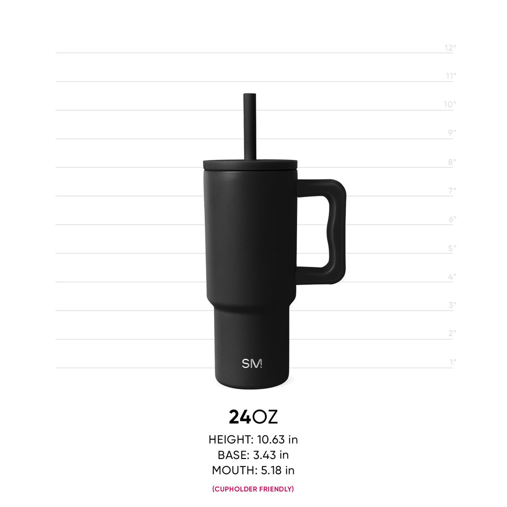 Trek Kids Tumbler with Silicone Straw Lid - Tropical Stitch
