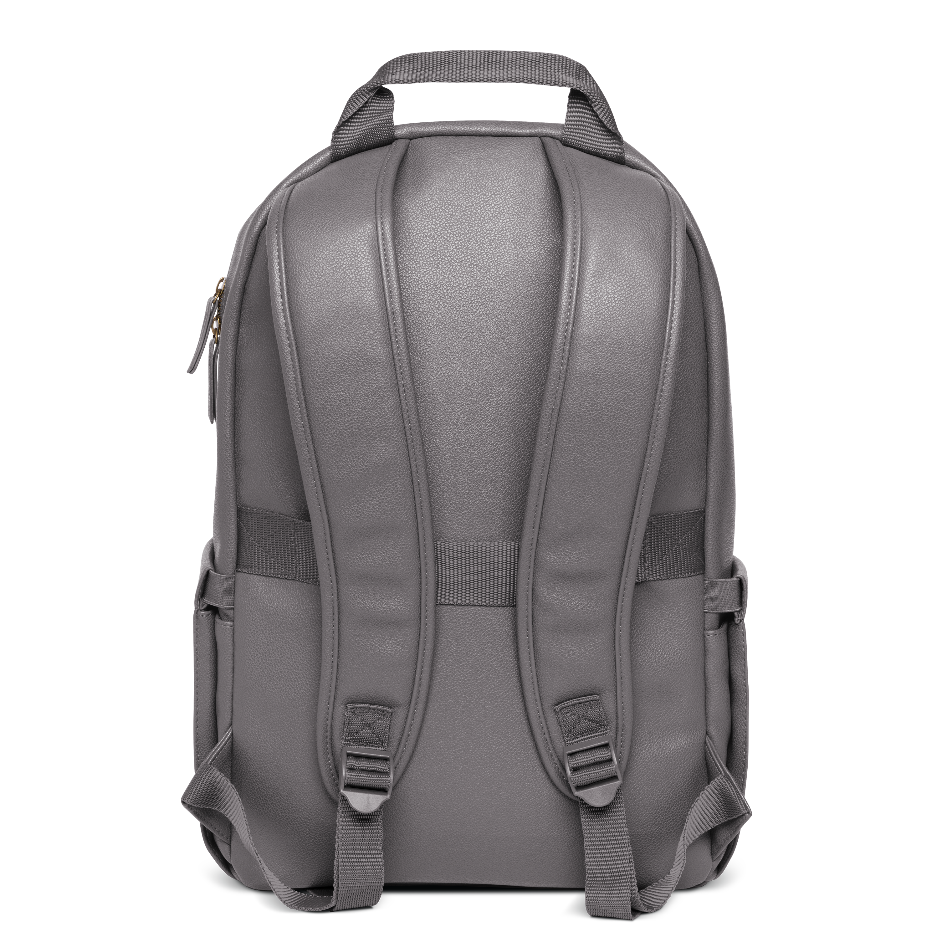 Vegan Leather Legacy Backpack - Gray