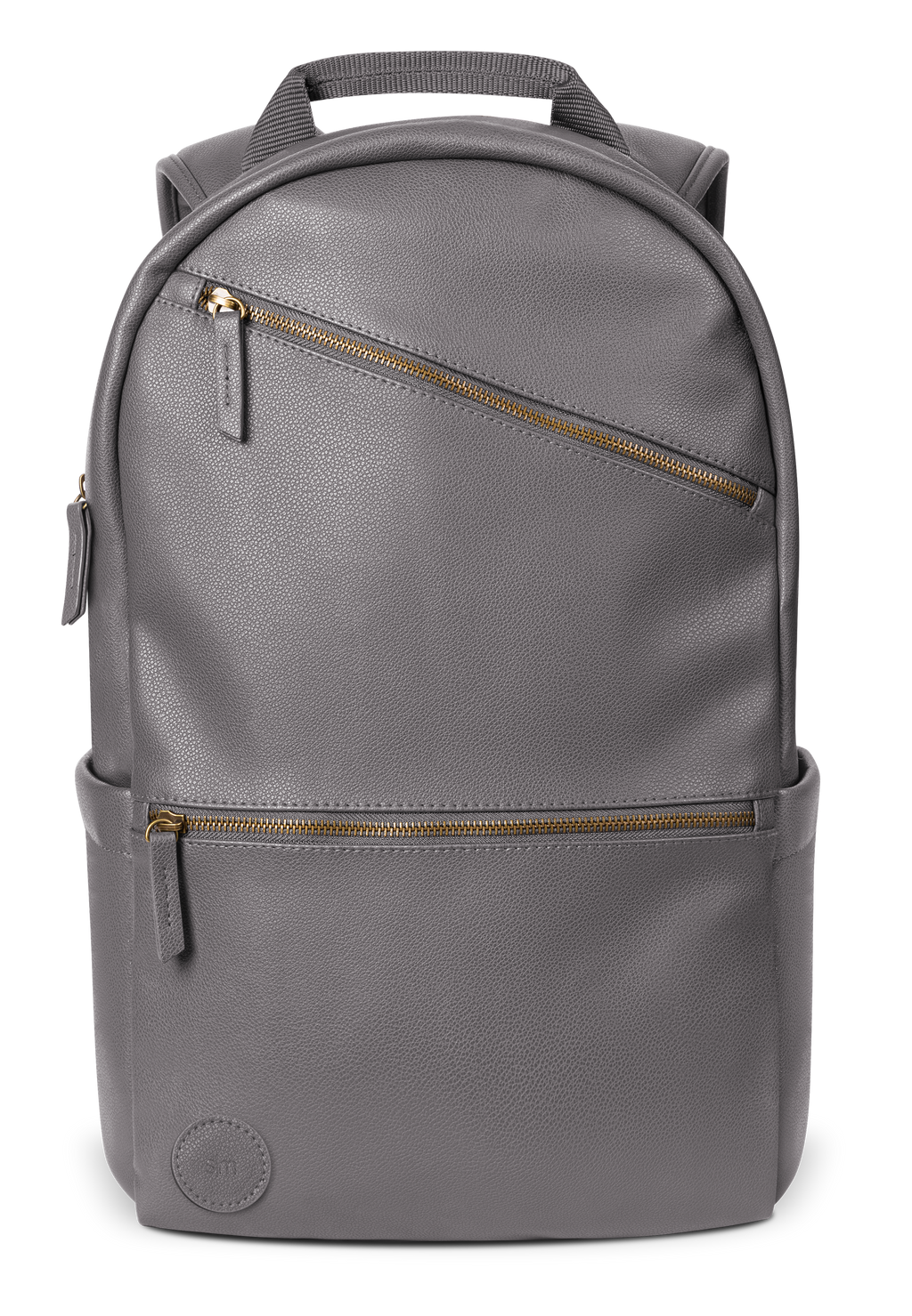 Vegan Leather Legacy Backpack - Gray