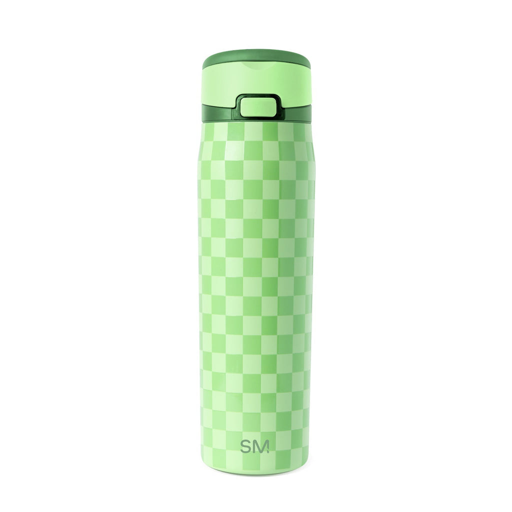 Mesa Loop with Covered Straw - Lime Checkmate