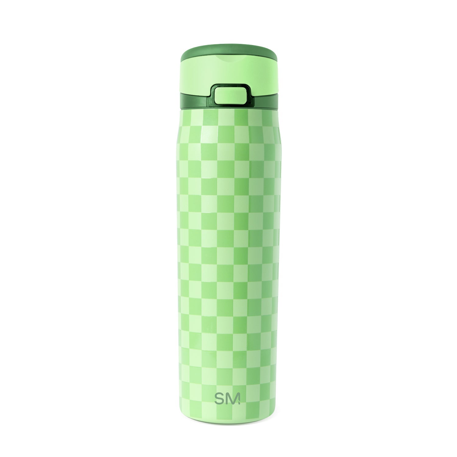 Mesa Loop with Covered Straw - Lime Checkmate