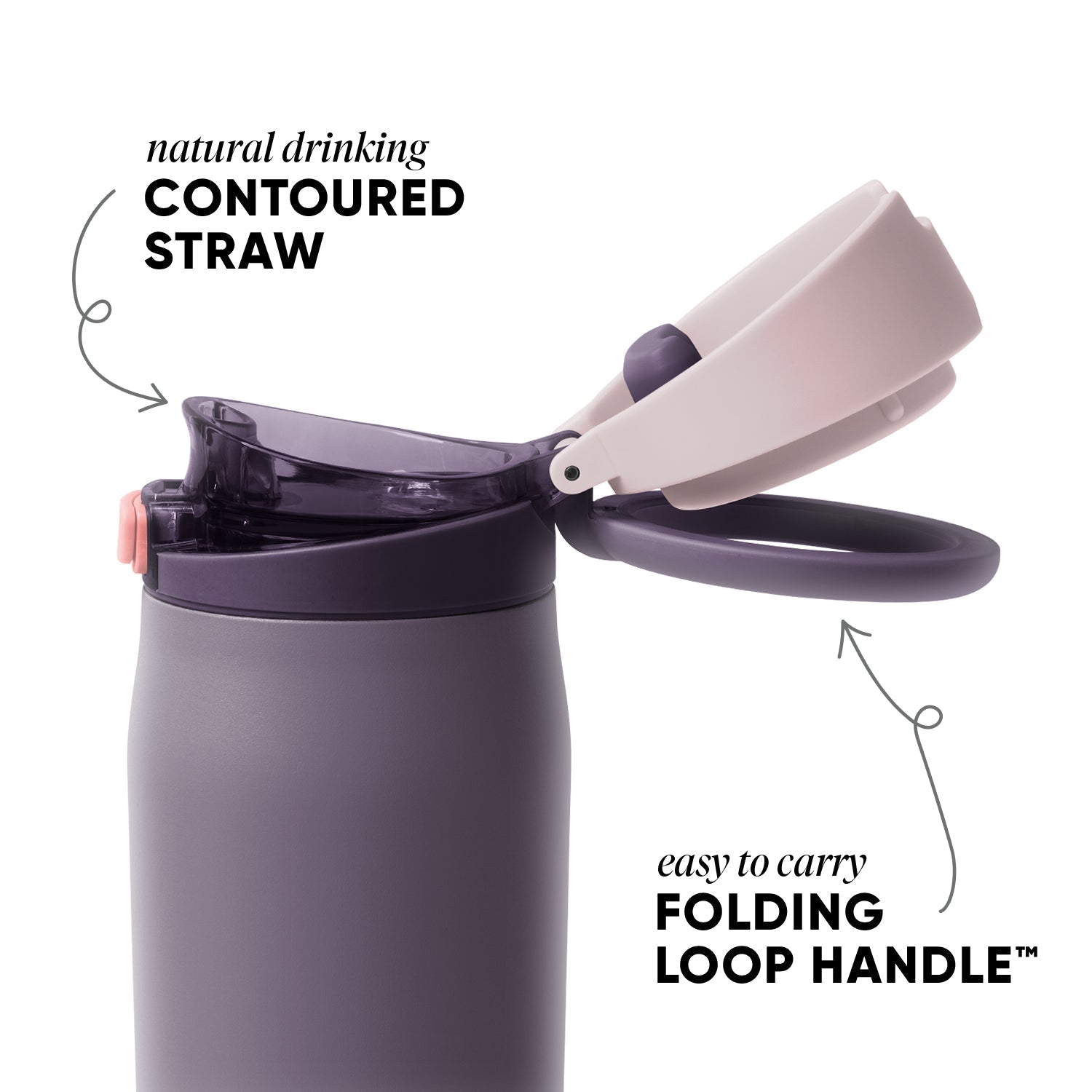 Mesa Loop with Covered Straw - Iris Sage