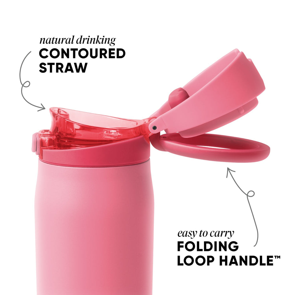 Mesa Loop with Covered Straw - Velvet Pink Mix
