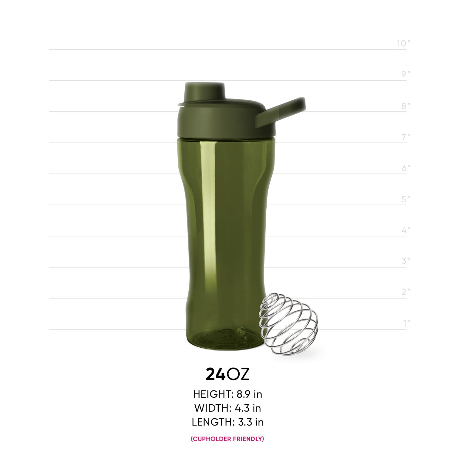 Rally Protein Shaker - Grasshopper