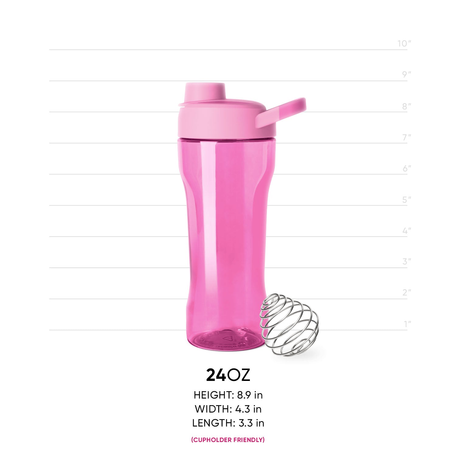 Rally Protein Shaker - Dragon Fruit