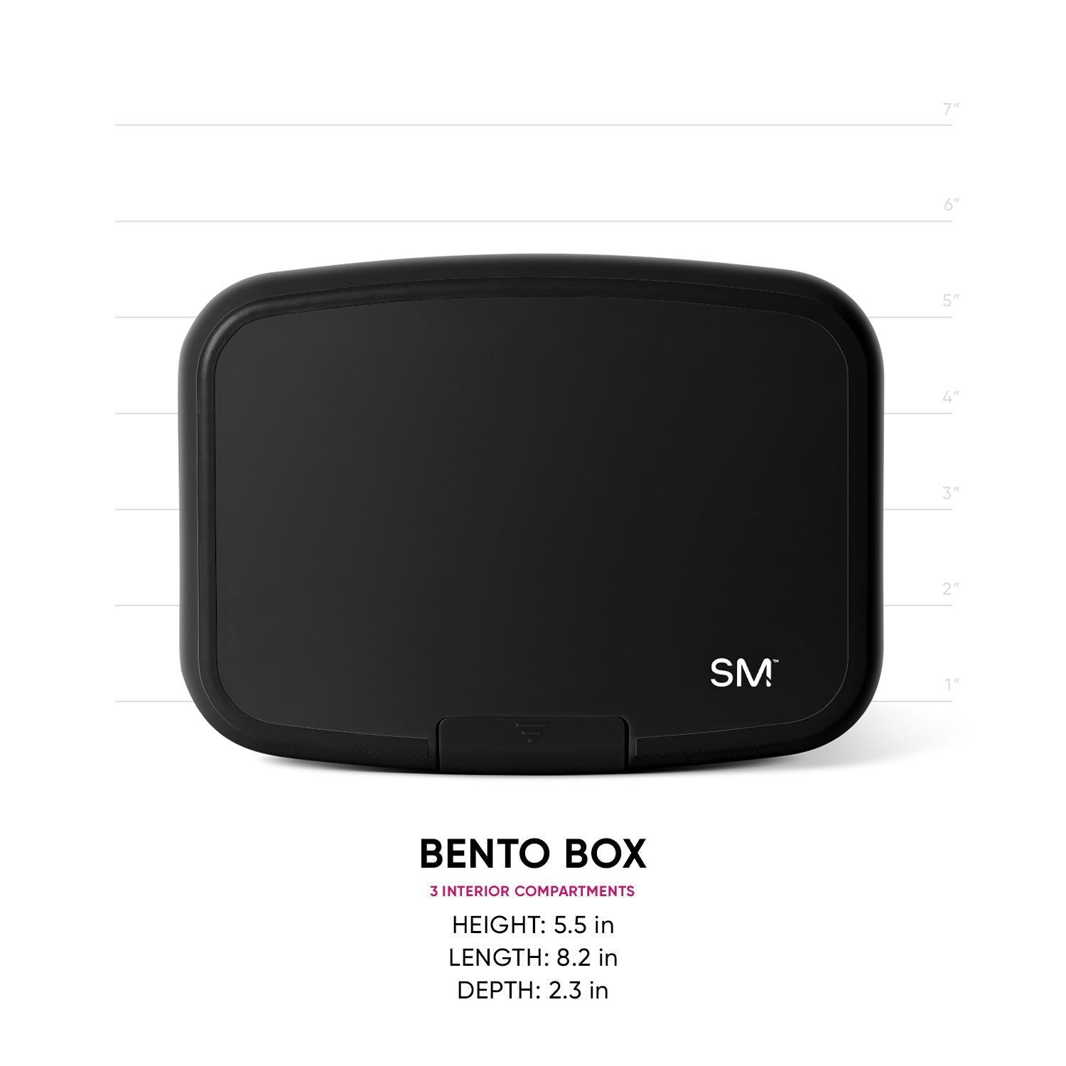 Porter Bento Box - Midnight Black