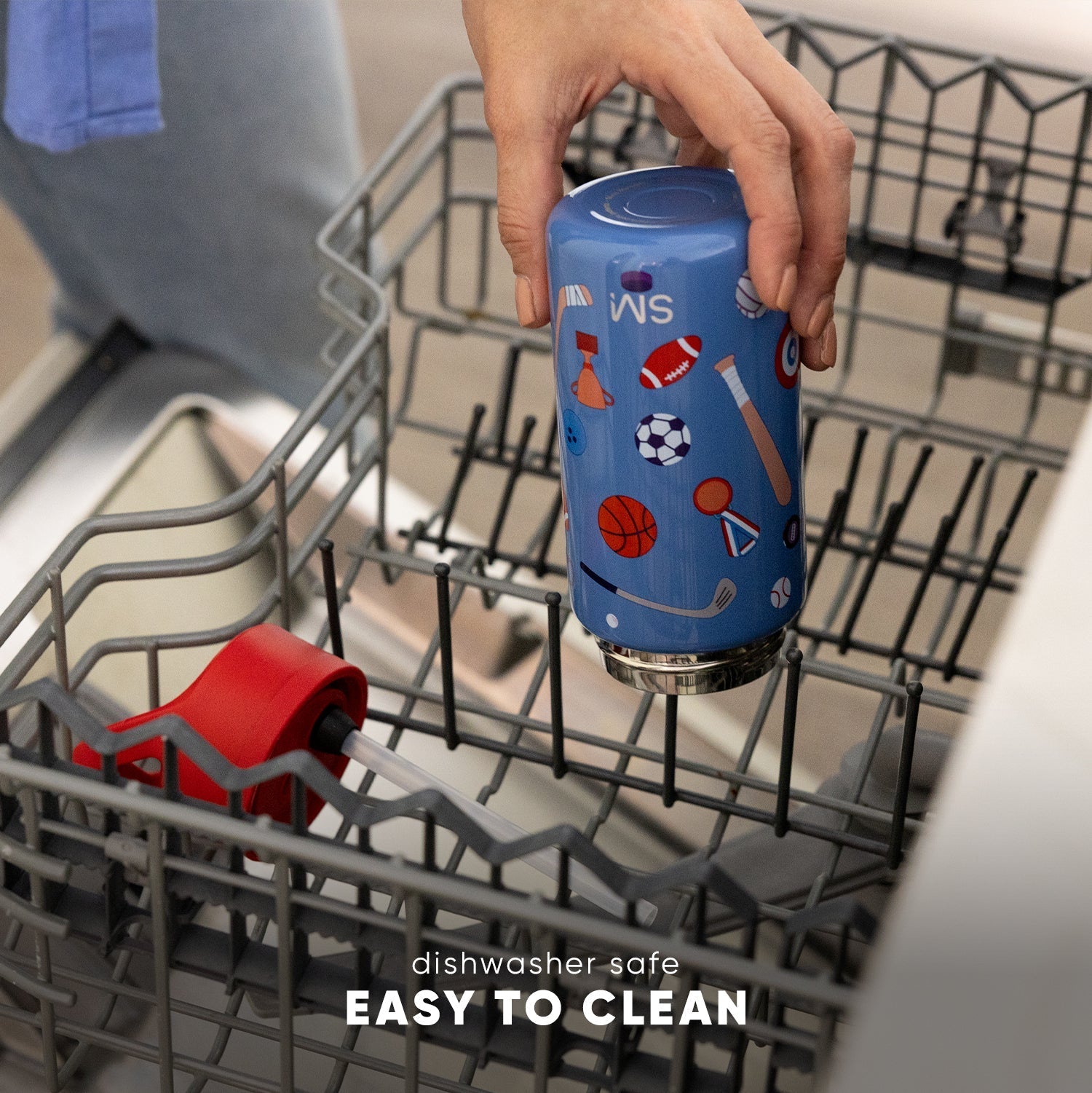Summit Kids Water Bottle with Straw Lid - Snoopy \u0026 Woodstock