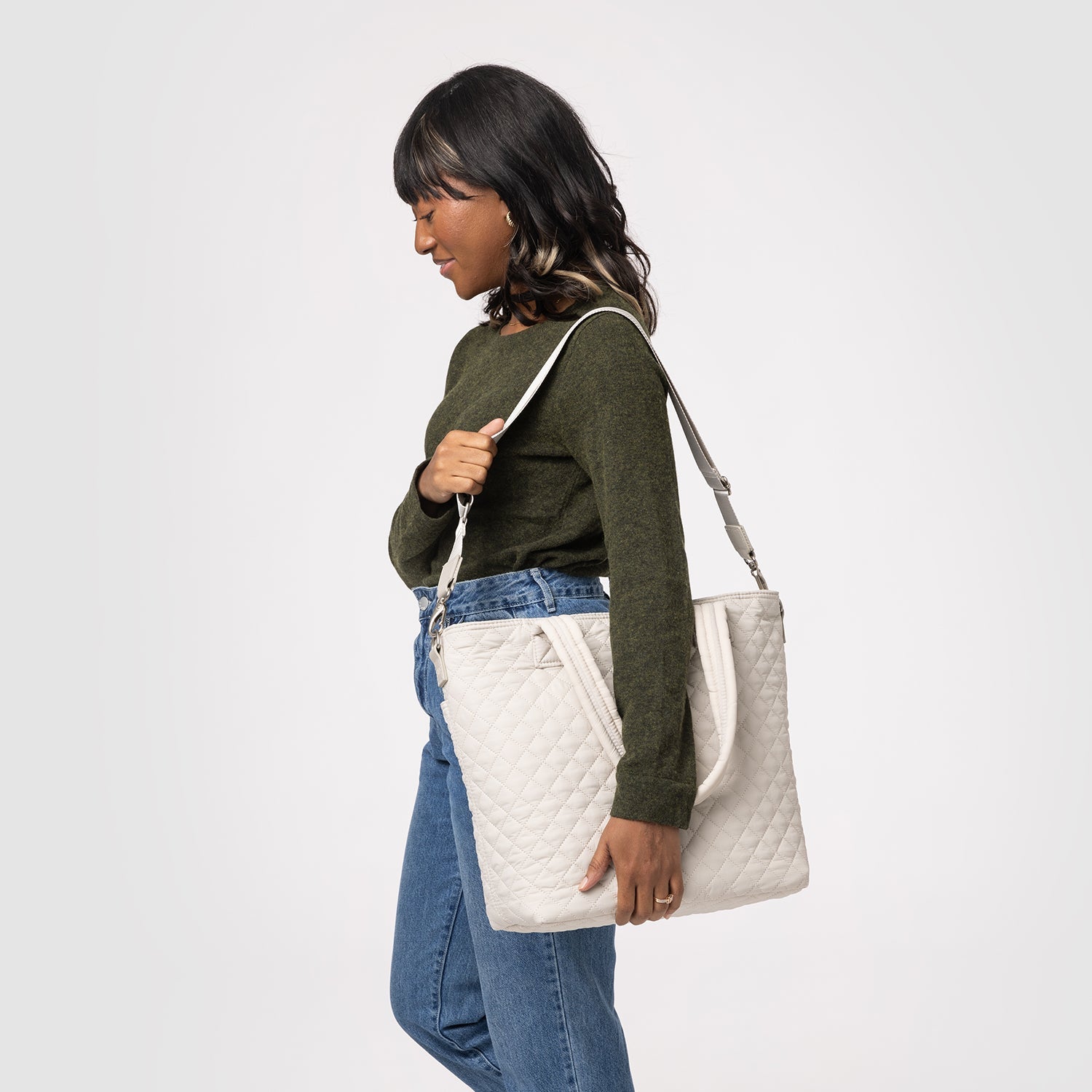 Harper Tote - Almond Birch