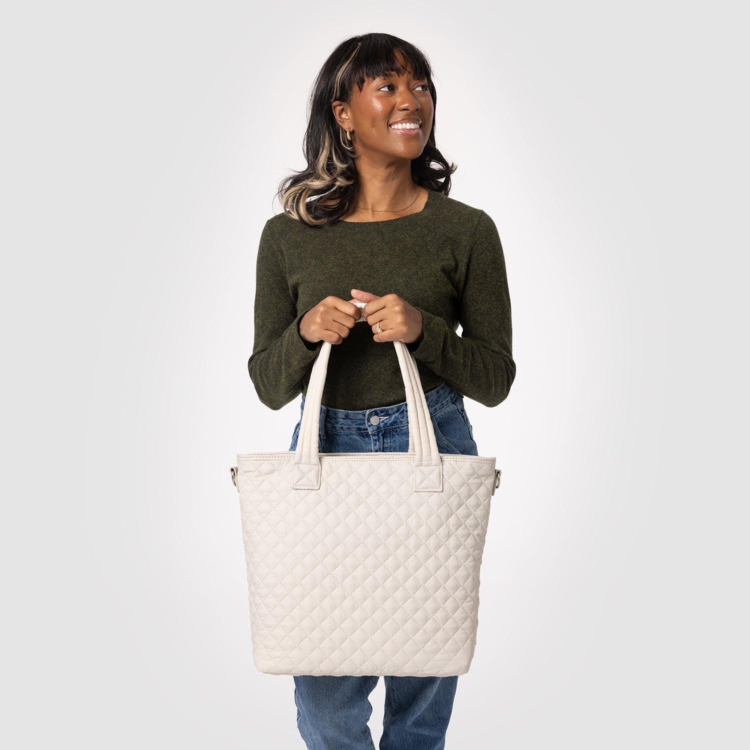 Harper Tote - Almond Birch