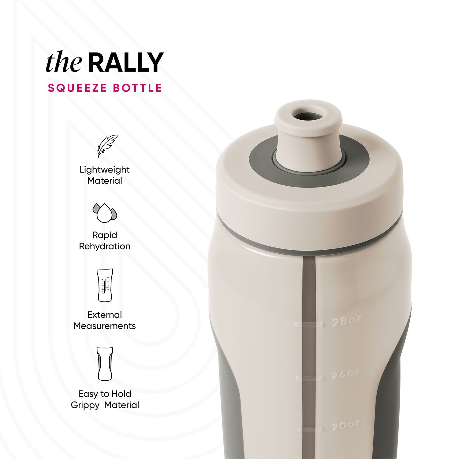 Rally Squeeze Bottle - Almond Drift
