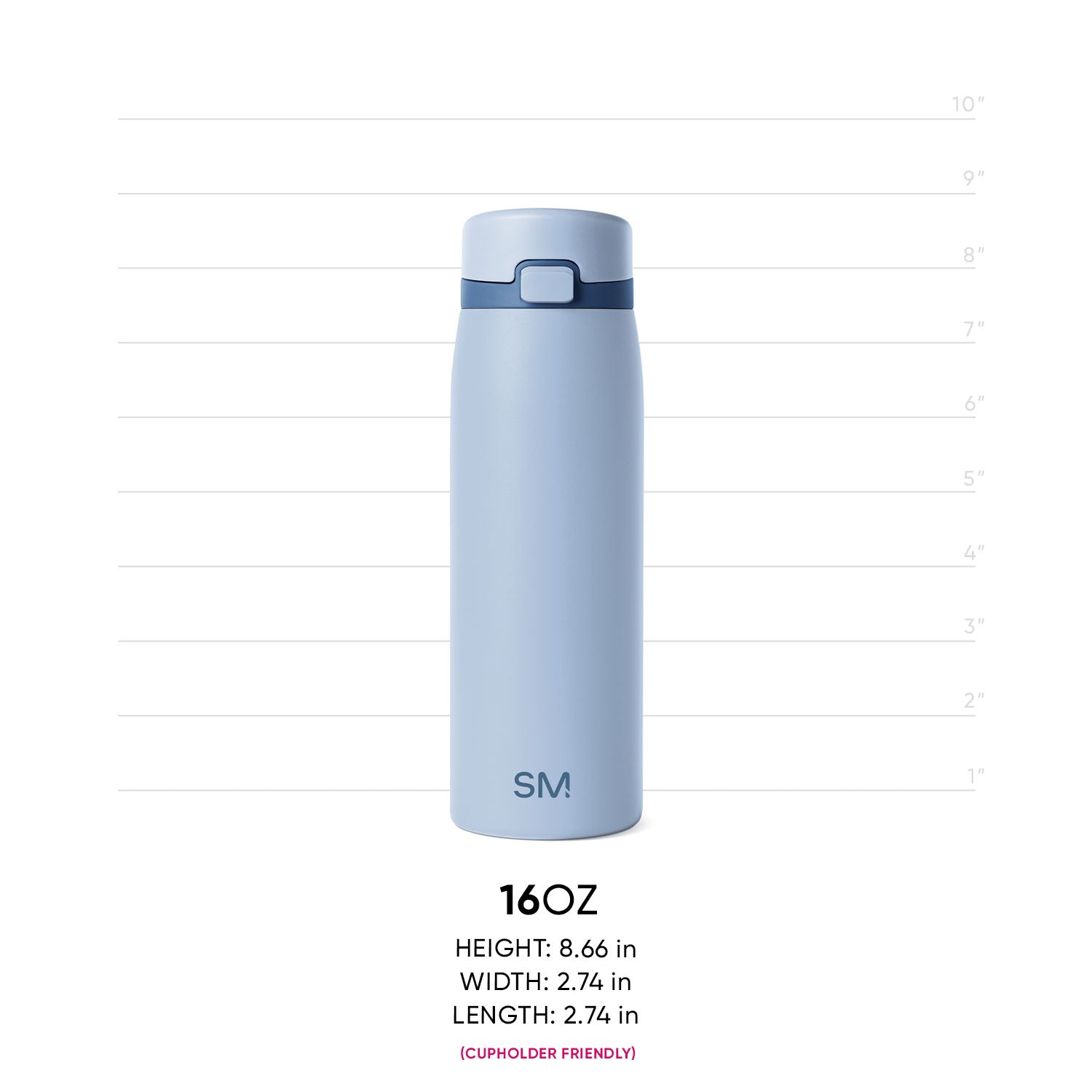 Sidekick Coffee Tumbler - Soft Denim