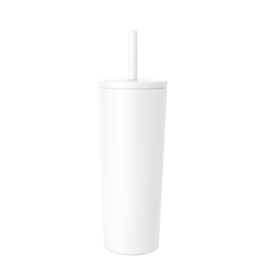 Classic Tumbler - Signature - Winter White