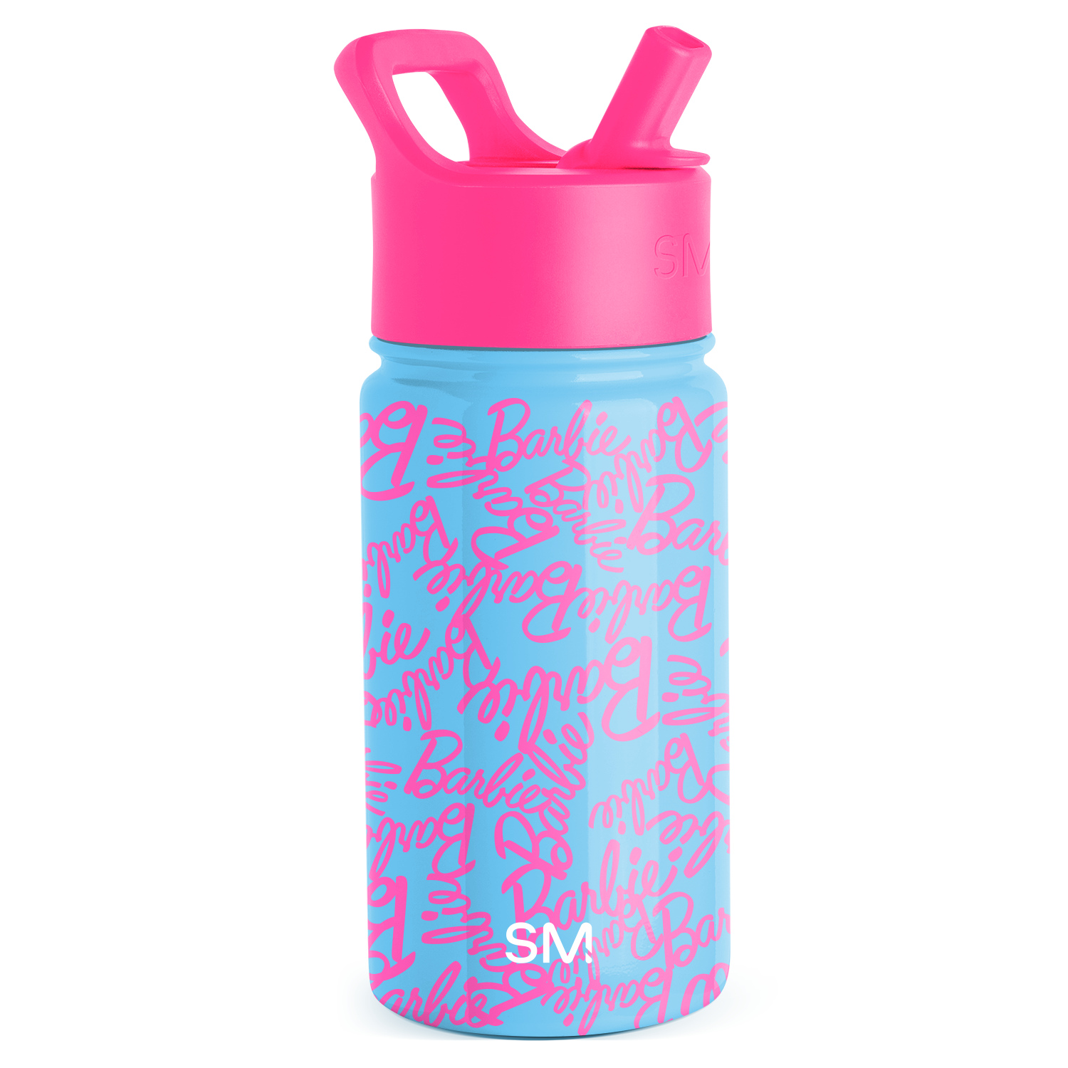 Summit Kids Water Bottle with Straw Lid - Barbie Cursive