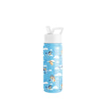 Summit Kids Water Bottle with Straw Lid - Bluey Sky