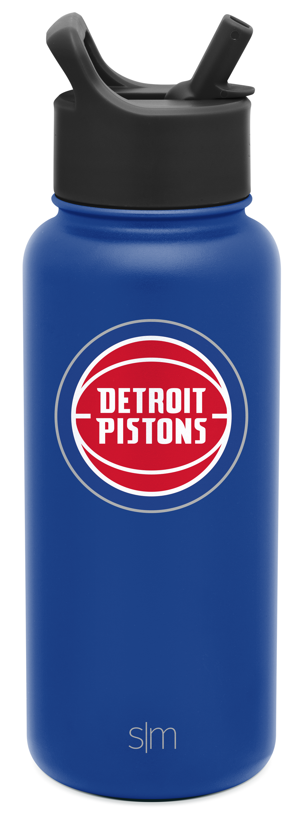NBA Summit Water Bottle with Straw Lid - 32oz - Detroit Pistons
