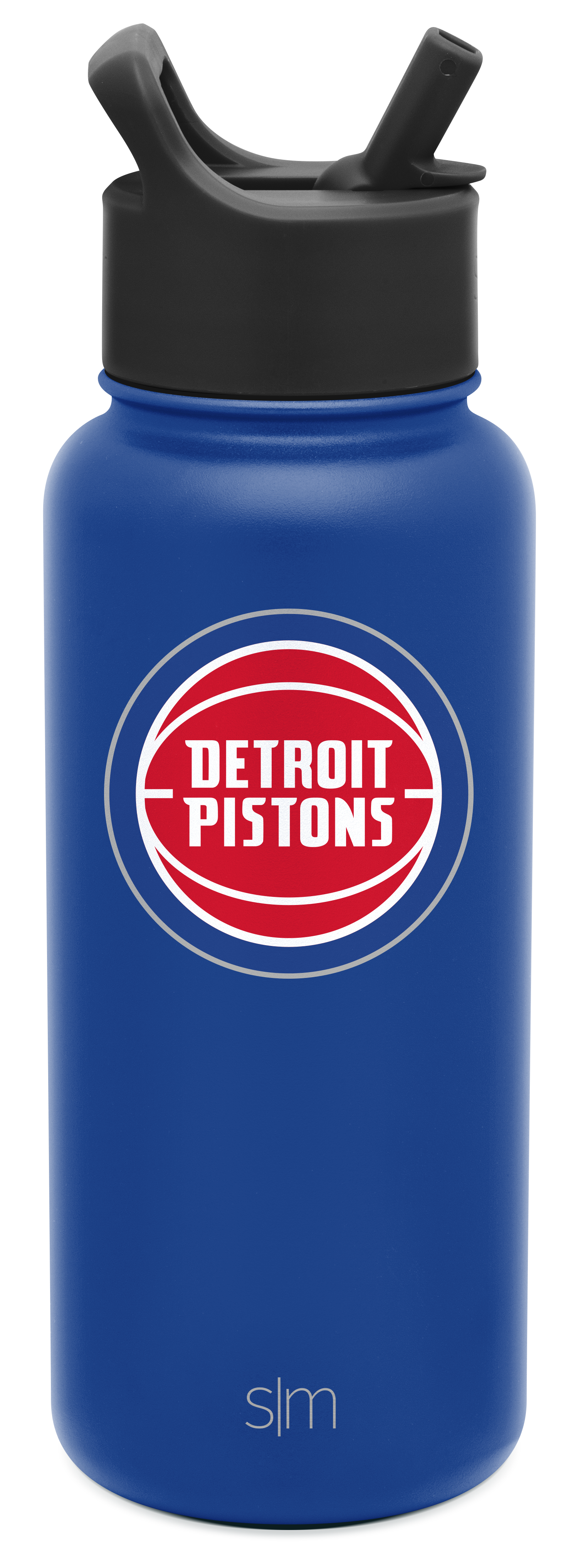 NBA Summit Water Bottle with Straw Lid - 32oz - Detroit Pistons