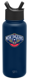 NBA Summit Water Bottle with Straw Lid - 32oz - New Orleans Pelicans