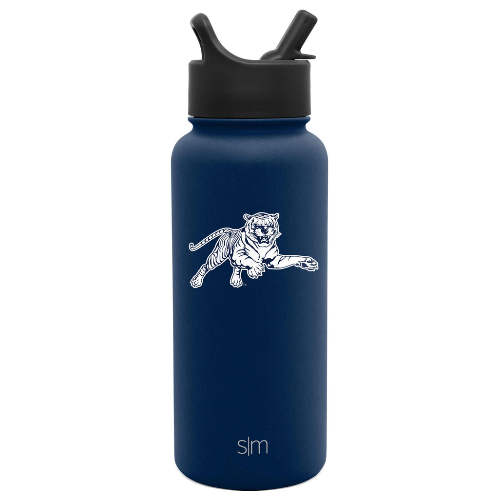 Collegiate Summit Water Bottle with Straw Lid - Jackson State